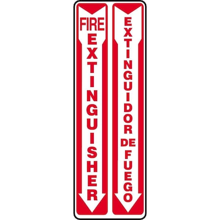 Accuform 0.1 Height, 8 Width, Self Adhesive Vinyl 219160-24X8S